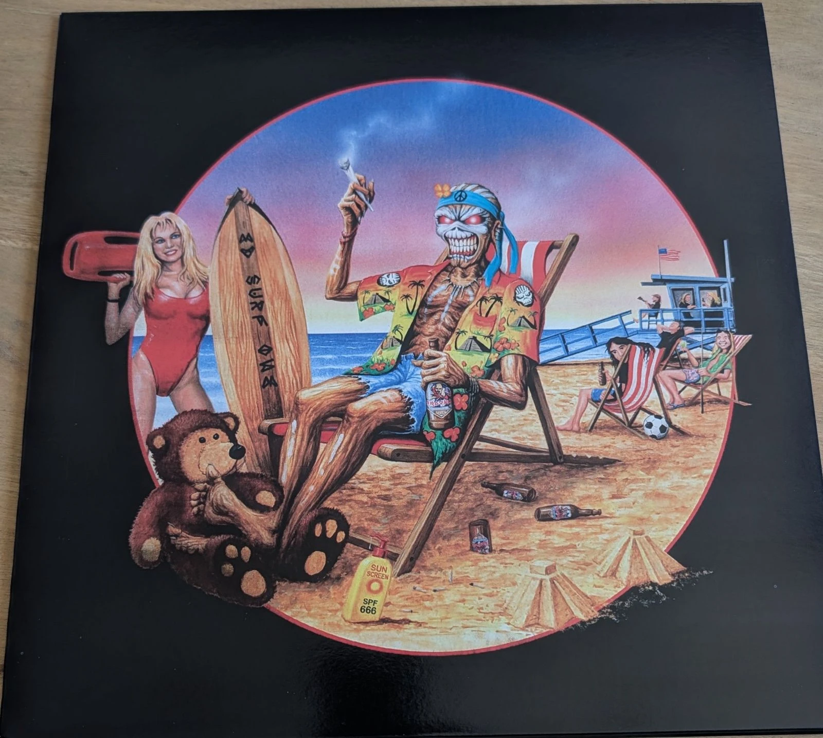 Iron Maiden vinyle picture disc 